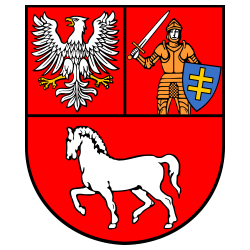 Powiat łosicki Flaga powiatu łosickiego
