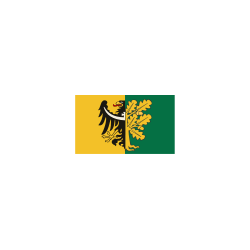 Powiat wałbrzyski  Flaga powiatu wałbrzyskiego