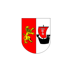 Powiat gdański Flaga powiatu gdańskiego