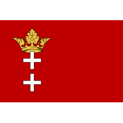 Gdańsk Flaga Wolnego Miasta Gdańska