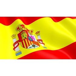 Hiszpania flaga 70x110 cm