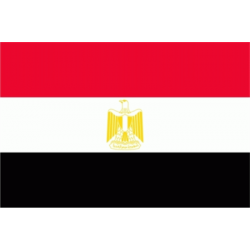 Egipt Flaga 90x150 cm