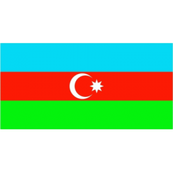 Azerbejdżan Flaga 90x150 cm
