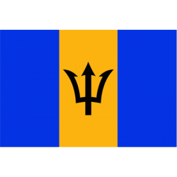 Barbados Flaga 90x150 cm