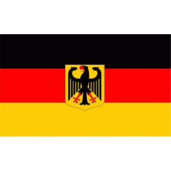Niemcy z Godłem Flaga 90x150 cm
