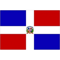 Republika Dominikany Flaga 90x150 cm