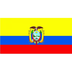 Ekwador Flaga 90x150 cm