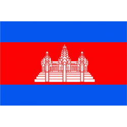 Kambodża Flaga 90x150 cm