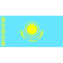 Kazachstan Flaga 90x150 cm