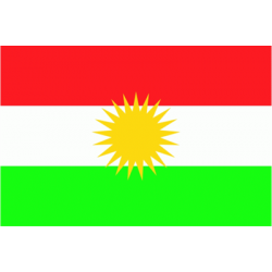 Kurdystan Flaga 90x150 cm