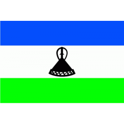 Lesotho Flaga  90x150 cm