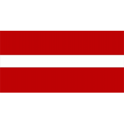 Łotwa Flaga 90x150 cm