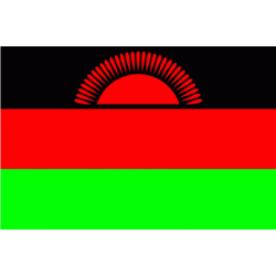 Malawi Flaga 90x150 cm