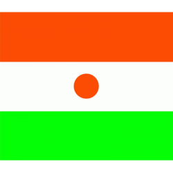 Niger Flaga 90x150 cm