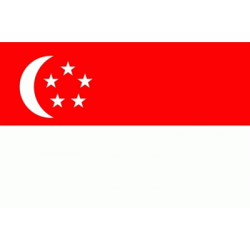 Singapur Flaga 90x150 cm