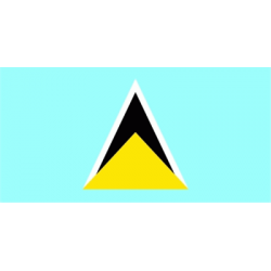 Wyspy Św.Łucji (St. Lucia )Flaga 90x150 cm