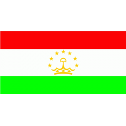 Tadżykistan Flaga 90x150 cm