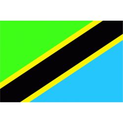 Tanzania Flaga 90x150 cm