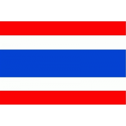 Tajlandia Flaga 90x150 cm