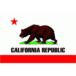 Kalifornia Flaga 90x150 cm