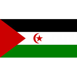 Sahara Zachodnia (Dem.Republika Arabska Sahara)Flaga 90x150 cm