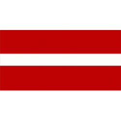 Łotwa Flaga na Jacht / Motorówk 30x40 cm