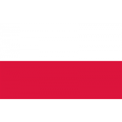 Polska Flaga na Jacht / Motorówkę 30x40 cm
