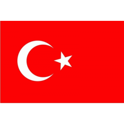 Turcja Flaga na jacht  30x40 cm