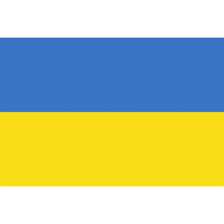Ukraina Flaga na Jacht / Motorówkę 30x40 cm