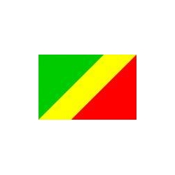 Kongo-Brazzaville Flaga 90x150 cm