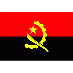 Angola Flaga 90x150 cm