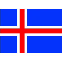 Islandia Flaga 90x150 cm