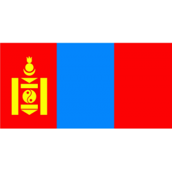 Mongolia Flaga 90x150 cm
