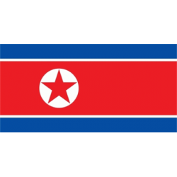 Korea Północna Flaga 90x150 cm