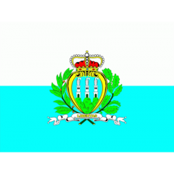 San Marino Flaga 90x150 cm