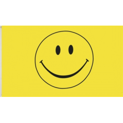 Smiley (uśmiech) Flaga na Jacht / Motorówkę 30x40 cm