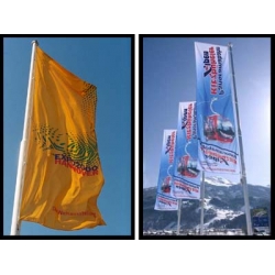Flaga reklamowa firmowa 80x200 cm