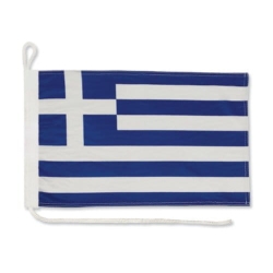 Flaga Grecja na jacht 40x30 Bandera Jachtowa Grecji