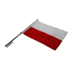 Maszt motocyklowy 52cm + Flaga Polska Flagi Polski