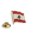 Przypinka LIBAN Flaga Pins Wpinka LIBANU - falista