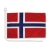 Flaga Norwegia na jacht 40x30 Bandera Jachtowa Norwegii