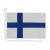 Flaga Finlandia na jacht 40x30 Bandera Jachtowa Finlandii