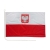 Flaga Polska z Godłem na jacht 65x40 Polski jachtowa bandera Flaga Polska z Godłem na jacht 65x40 Polski jachtowa bandera